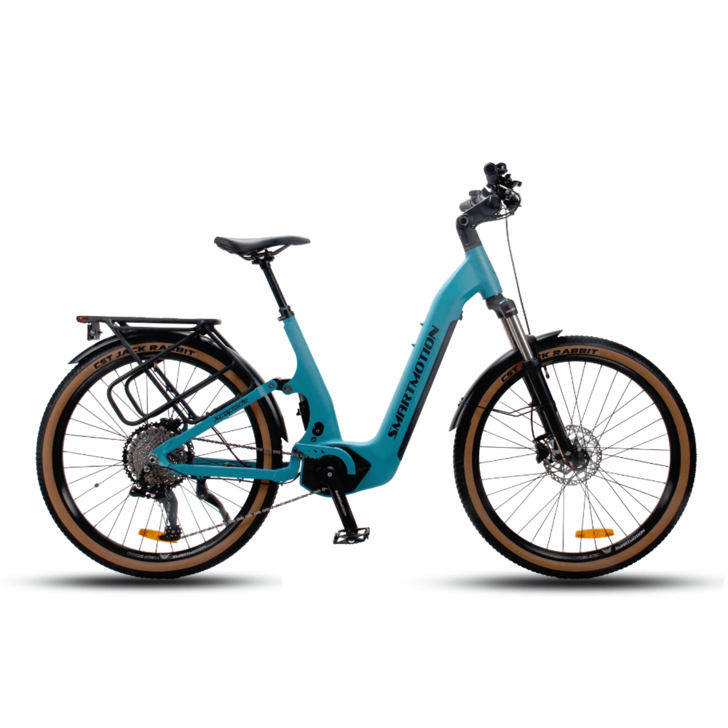 Smartmotion Xcapade Step-through e-bike with Dual Suspension