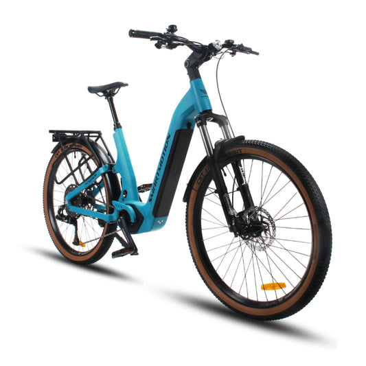 Smartmotion Xcapade Step-through e-bike with Dual Suspension